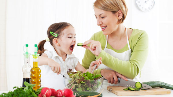 Kids to Eat Vegetables and Healthy Foods